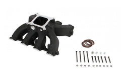 Holley 300-291BK Single Plane Split-Design Race Intake Manifold- GM LS3/L92- Black -4150 Carbureted Single Plane Split-Design