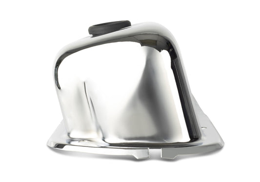 Ford Performance - Ford Racing Embossed Logo Stamped Steel Valve Covers Chrome - 302-070