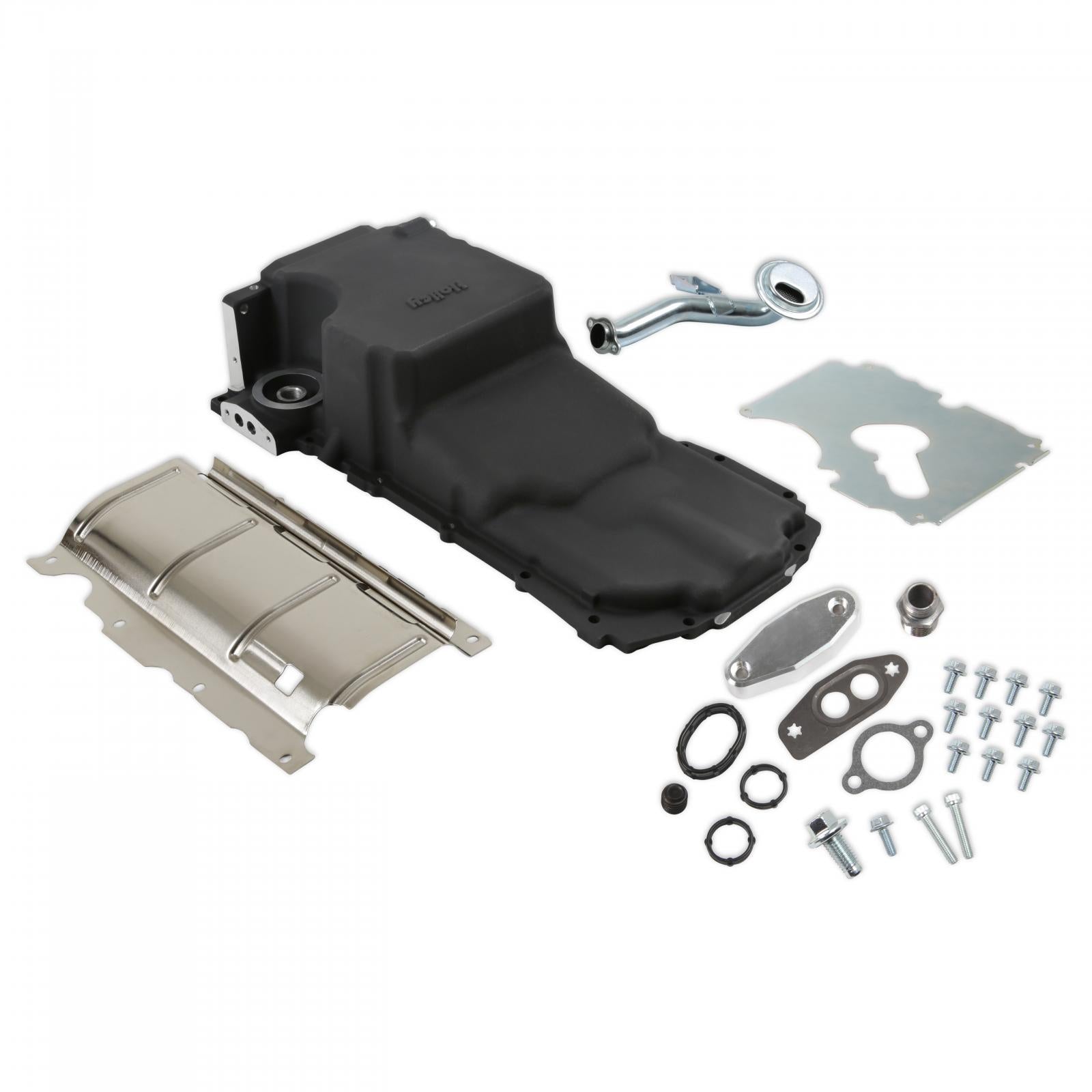 Holley 302-20BK Engine Oil Pan
