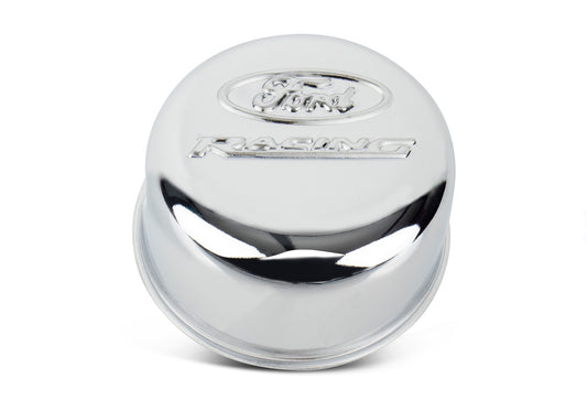 Ford Performance - Ford Racing Logo Air Breather Cap: Push-In Type Chrome - 302-215