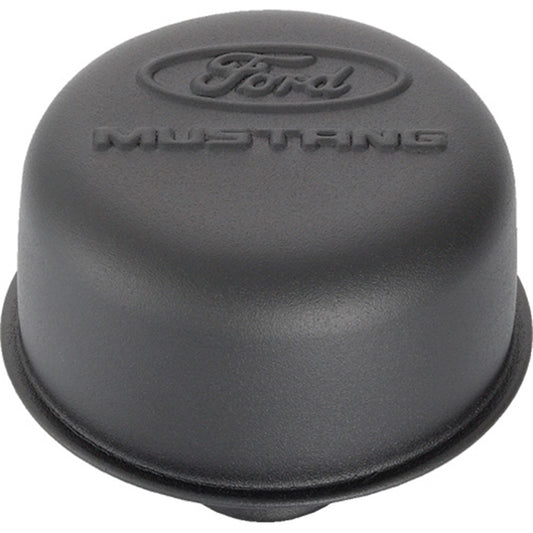Ford Performance - Ford Mustang Logo Air Breather Cap: Black Crinkle Finish - 302-221