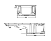 Holley 302-2 Engine Oil Pan