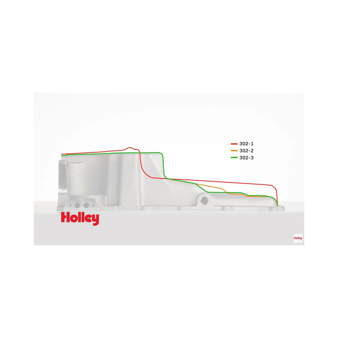 Holley 302-2 Engine Oil Pan