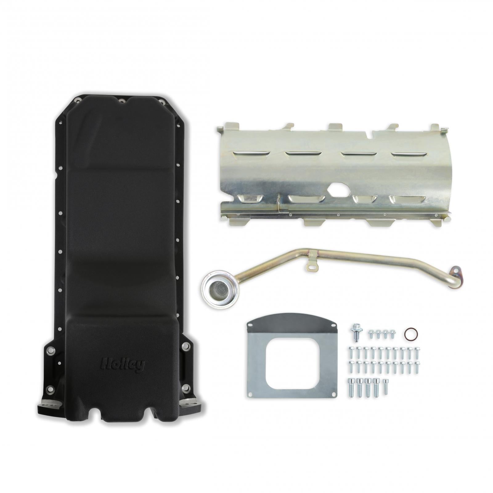 Holley 302-63BK Engine Oil Pan