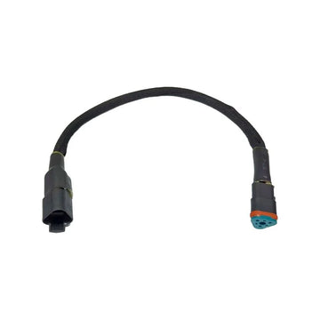 KC HiLiTES 30550 - 12" Plug-In Wiring Extension - 3-Pin Deutsch (DT) Connector