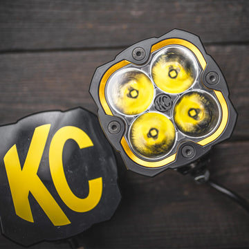 KC HiLiTES 30570 - KC Bezel Ring KC FLEX ERA 4 Gold 1PC 1