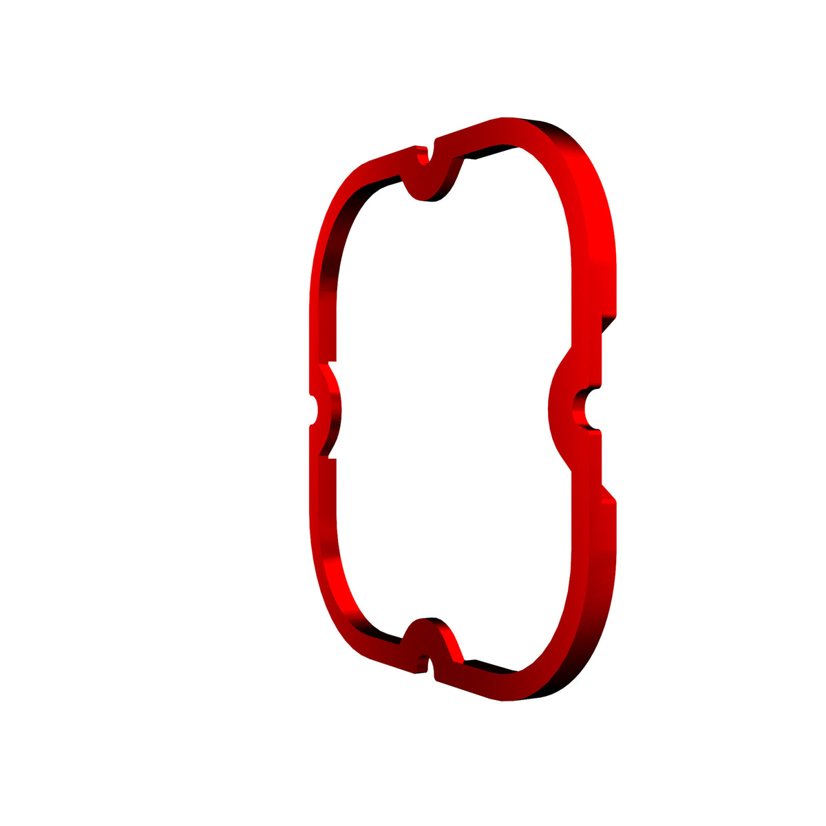 KC HiLiTES 30571 - KC Bezel Ring KC FLEX ERA 4 Red 1PC 5