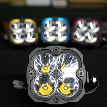 KC HiLiTES 30573 - KC Bezel Ring KC FLEX ERA 4 Black 1PC