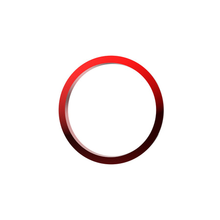 KC HiLiTES 30575 - KC Bezel Ring KC FLEX ERA 1 Red 1PC 5