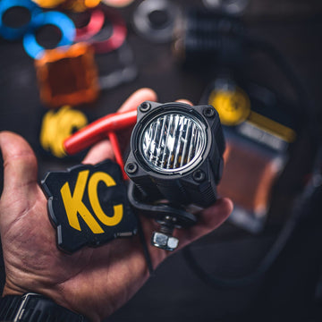 KC HiLiTES 30577 - KC Bezel Ring KC FLEX ERA 1 Black 1PC 2