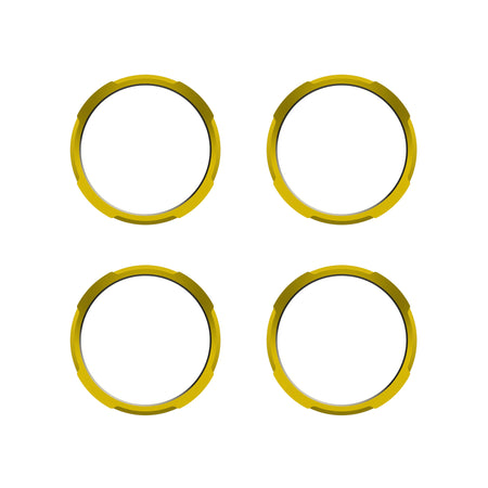 KC HiLiTES 30578 - KC Bezel Ring KC FLEX ERA BAR Gold 4PC 8