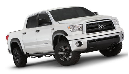 Bushwacker 30911-02 - Black Pocket/Rivet Style Smooth Finish 4-Piece Fender Flare Set For 2007-2013 Toyota Tundra Bushwacker 5