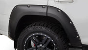 Bushwacker Body Bushwacker 30921-02 - Black Pocket/Rivet Style Smooth Finish 4-Piece Fender Flare Set For 2014-2022 Toyota 4Runner (Excludes Limited) Bushwacker