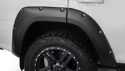 Bushwacker 30925-02 - Black Pocket/Rivet Style Smooth Finish 4-Piece Fender Flare Set For 22-26 Toyota Tundra Bushwacker 3