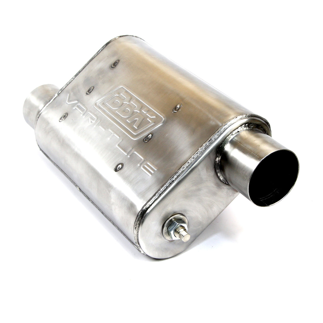 BBK Performance NA BBK Performance Parts 31015 - UNIVERSAL 2-1/2 VARITUNE ADJUSTABLE MUFFLER DOUBLE OFFSET (439 STAINLESS)
