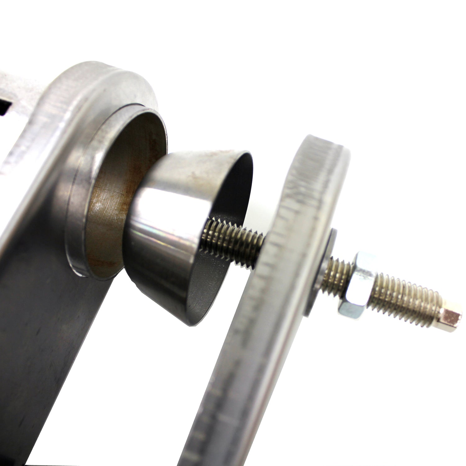 BBK Performance Parts 31025 - UNIVERSAL 2-3/4 VARITUNE ADJUSTABLE MUFFLER DOUBLE OFFSET (439 STAINLESS) 5