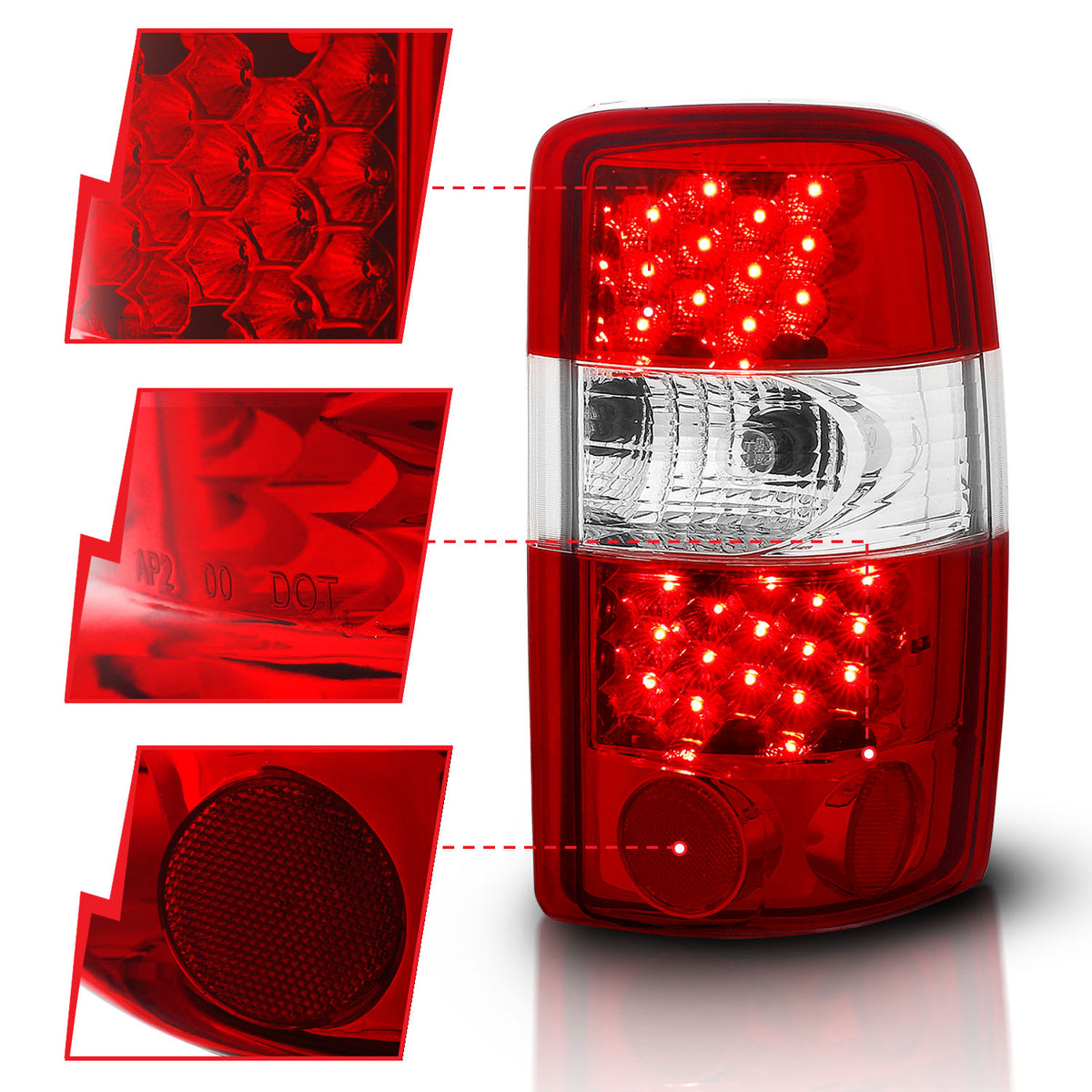 ANZO USA 311001 - Tail Light Set