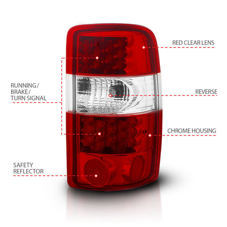 ANZO USA 311001 - Tail Light Set