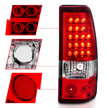 ANZO USA 311007 - Tail Light Set
