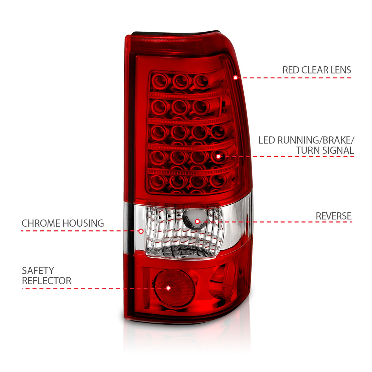 ANZO USA 311010 - Tail Light Set