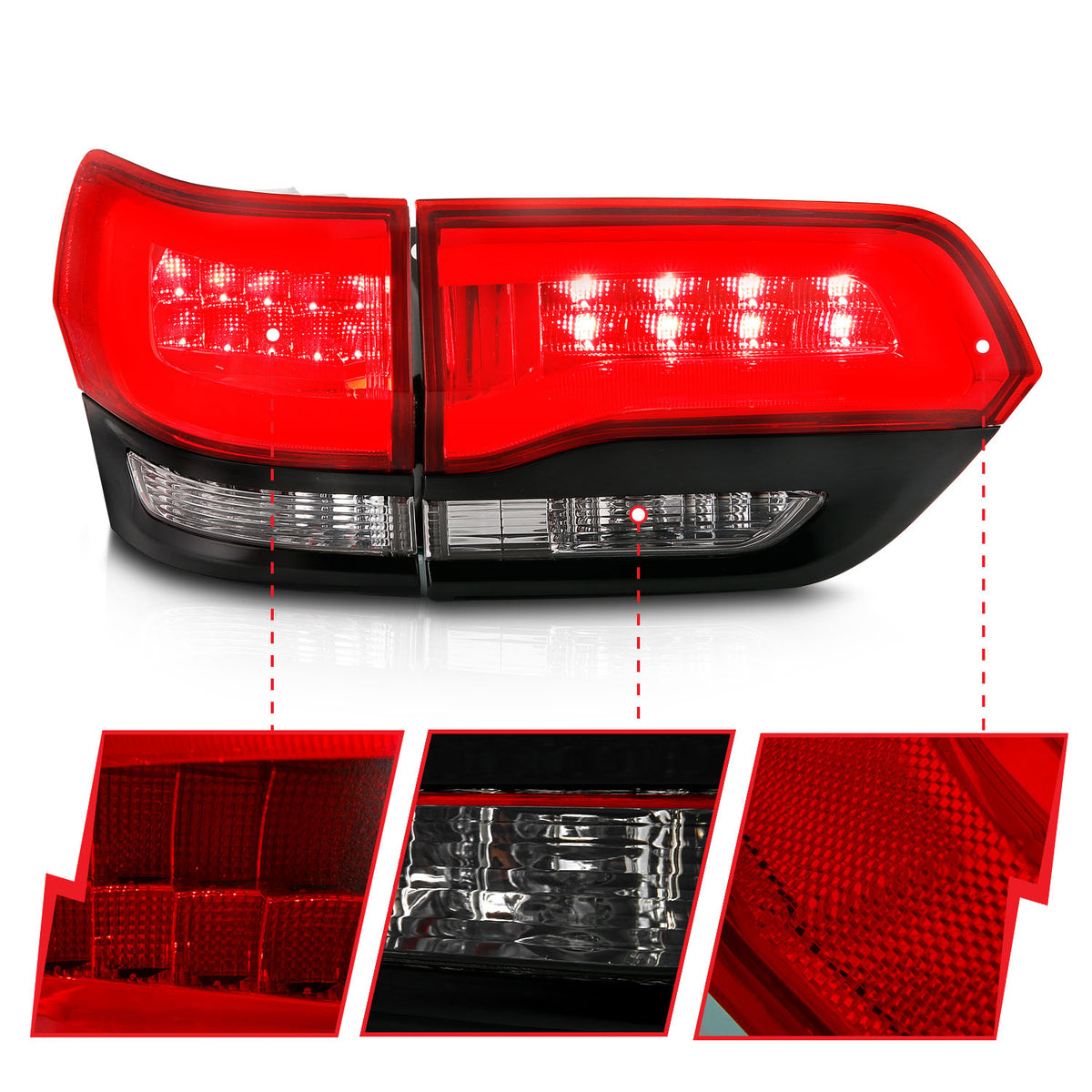 ANZO USA 311268 - Tail Light Set