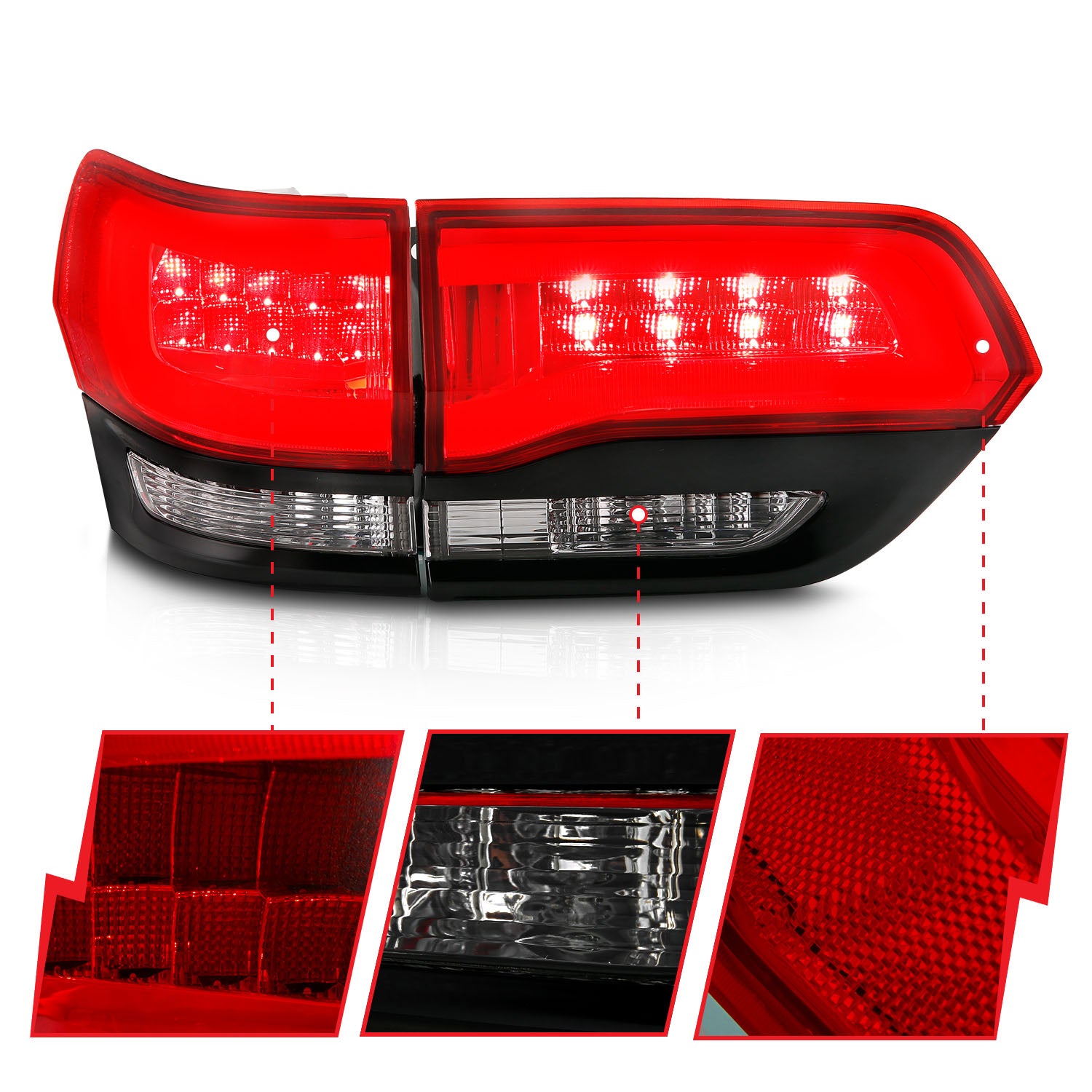 ANZO USA 311268 - Tail Light Set