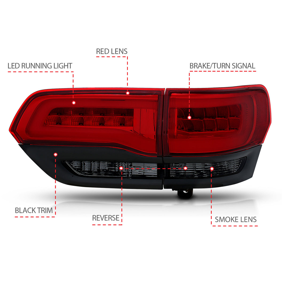 ANZO USA 311269 - Tail Light Set