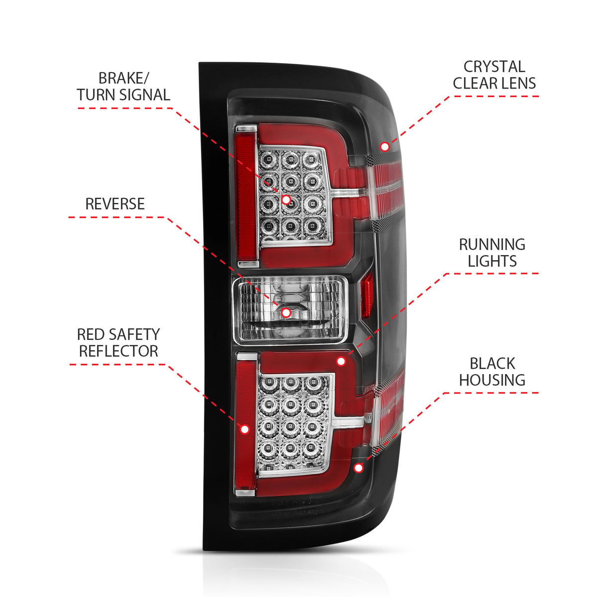 ANZO USA 311289 - Tail Light