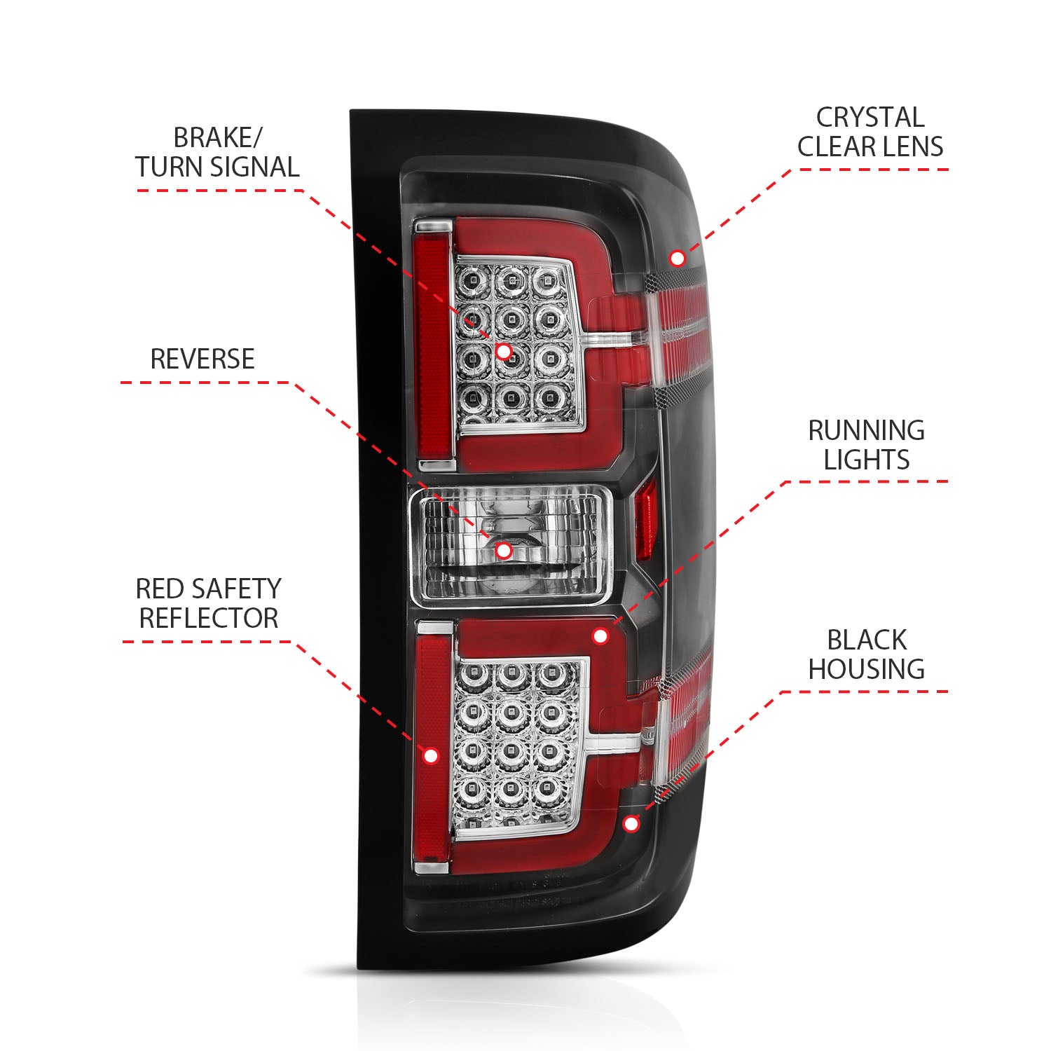 ANZO USA 311289 - Tail Light