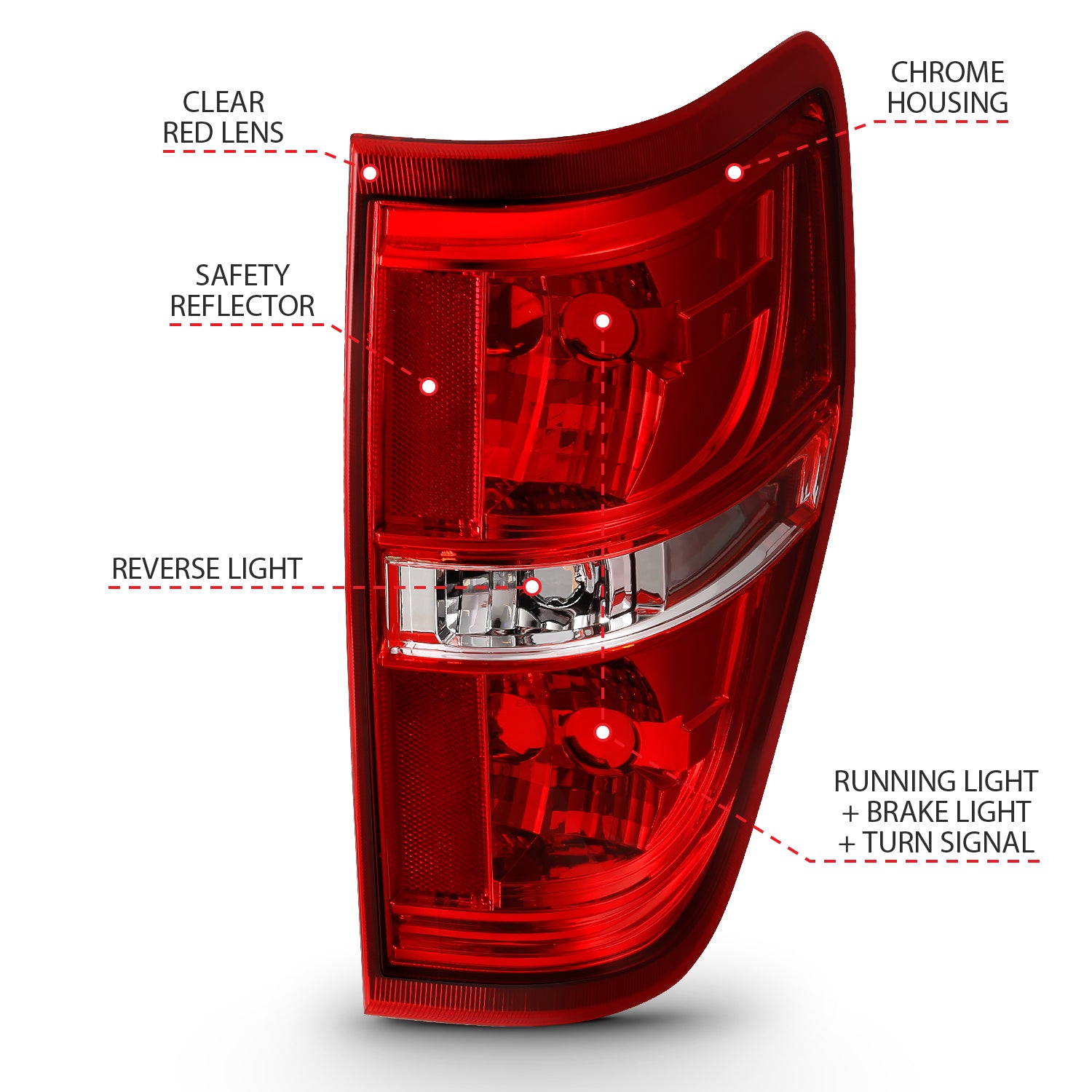 ANZO USA 311299 - Tail Light