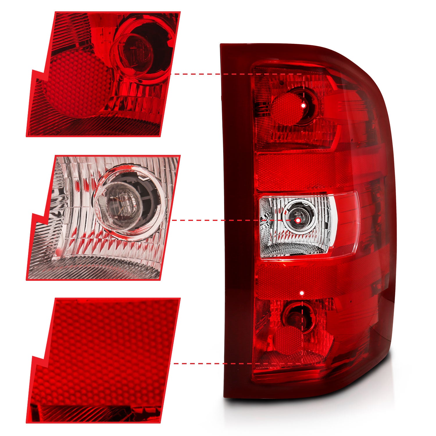 ANZO USA 311303 - Tail Light Set