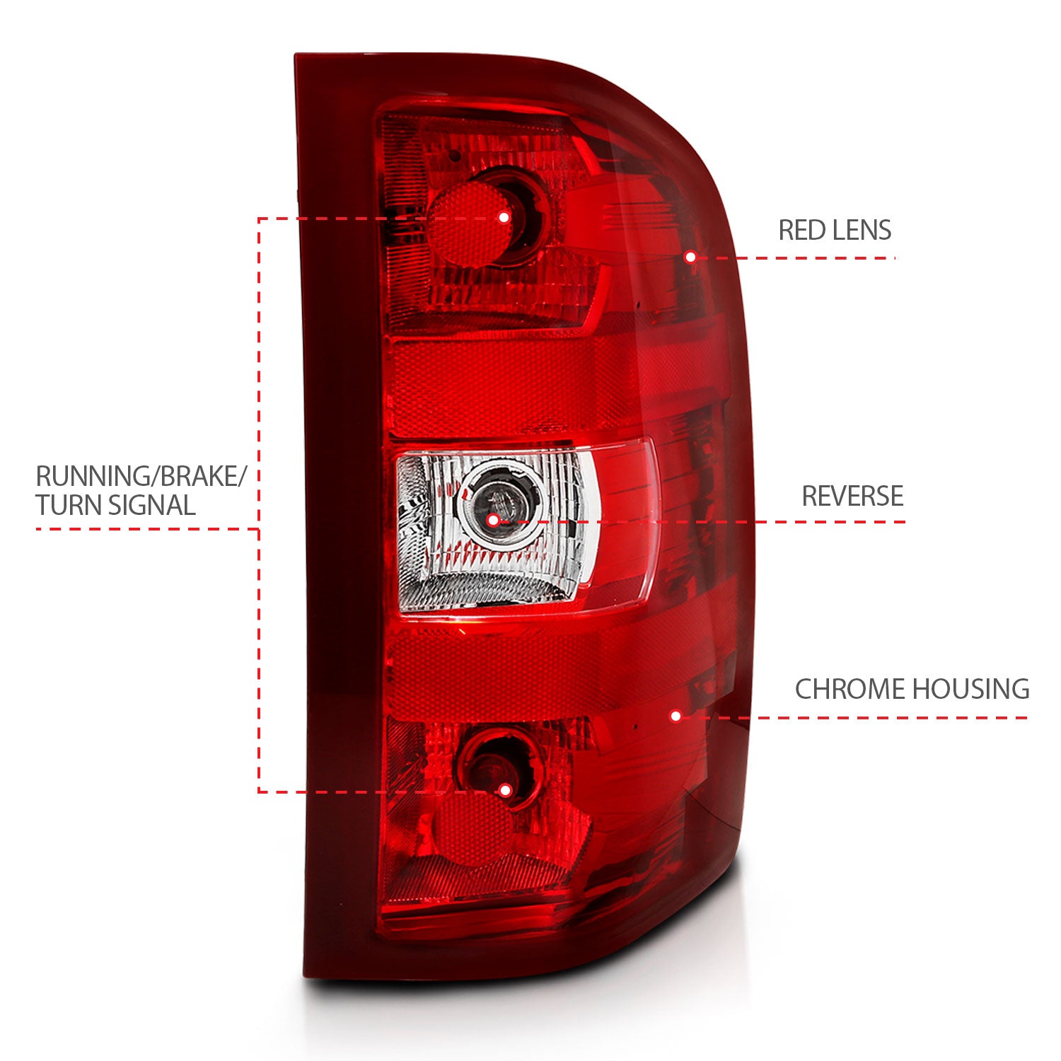ANZO USA 311303 - Tail Light Set