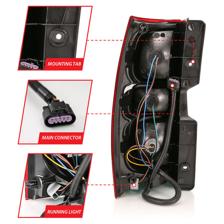 ANZO USA 311304 - Tail Light Set