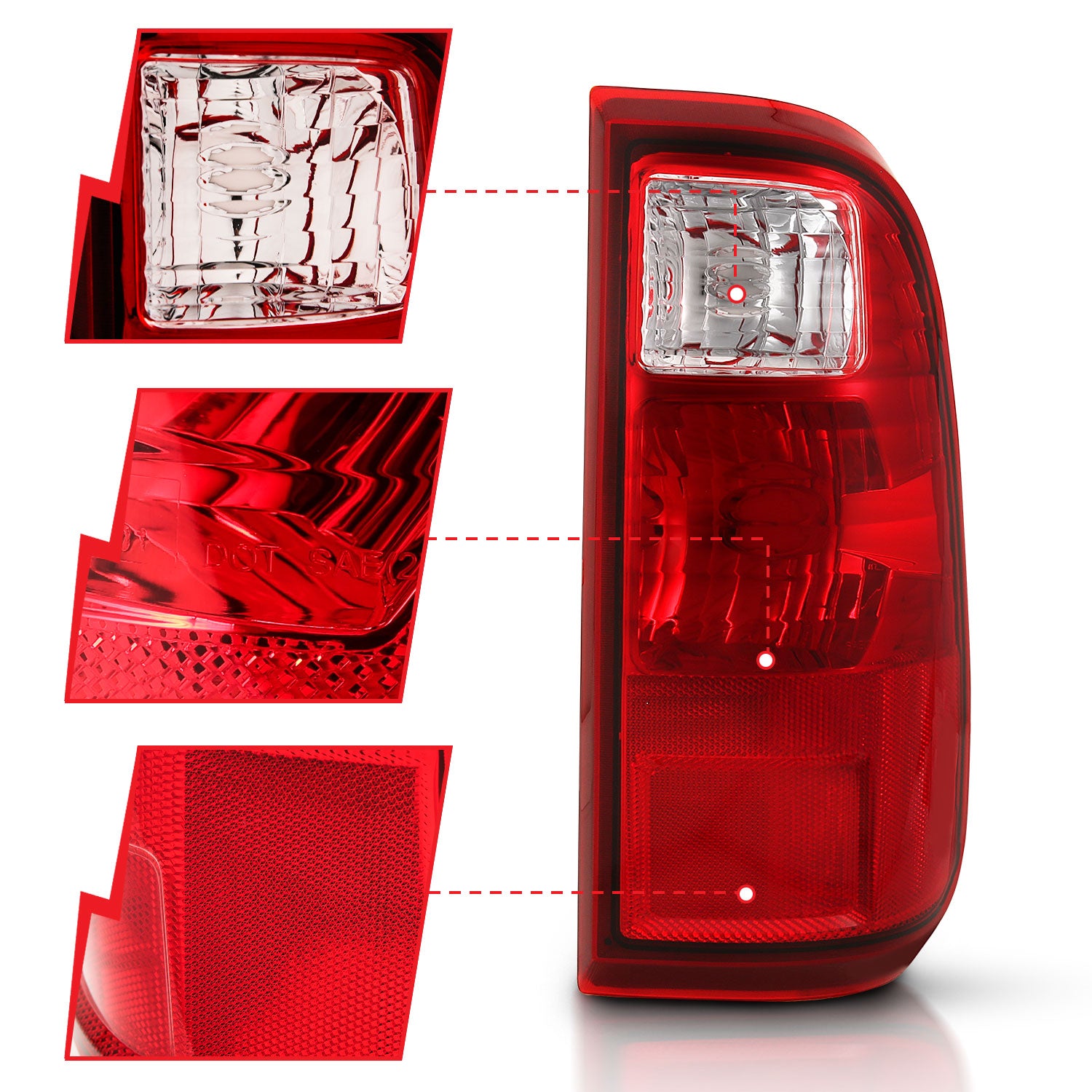 ANZO USA 311305 - Tail Light Set