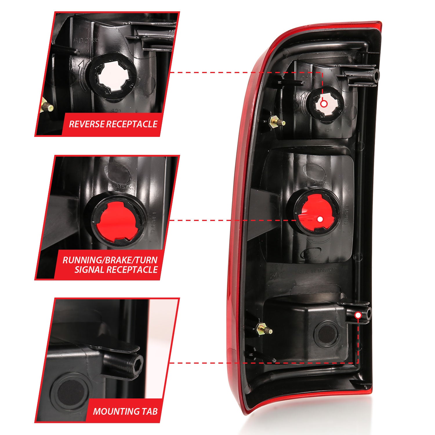 ANZO USA 311305 - Tail Light Set