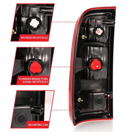 ANZO USA 311305 - Tail Light Set