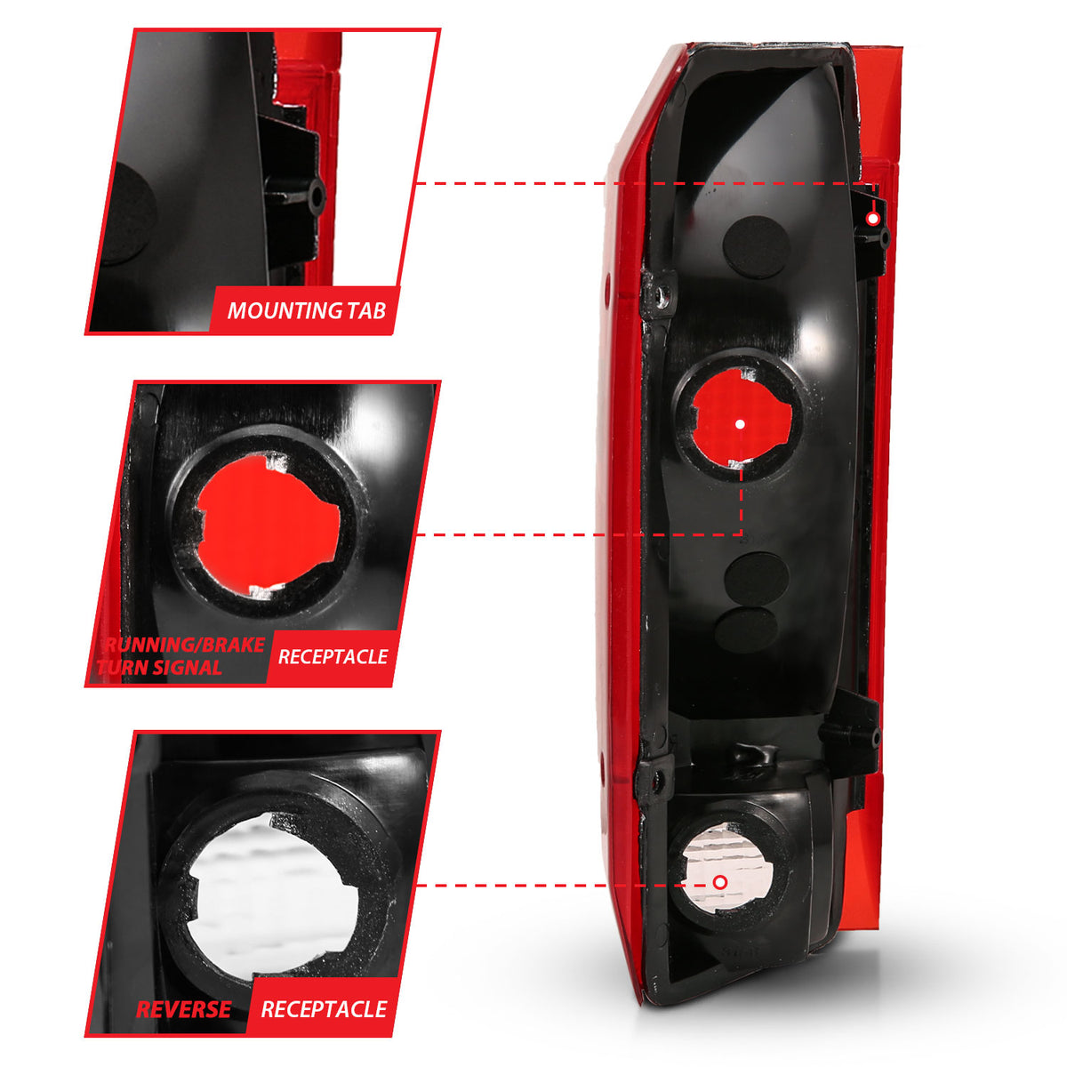 ANZO USA 311306 - Tail Light Set