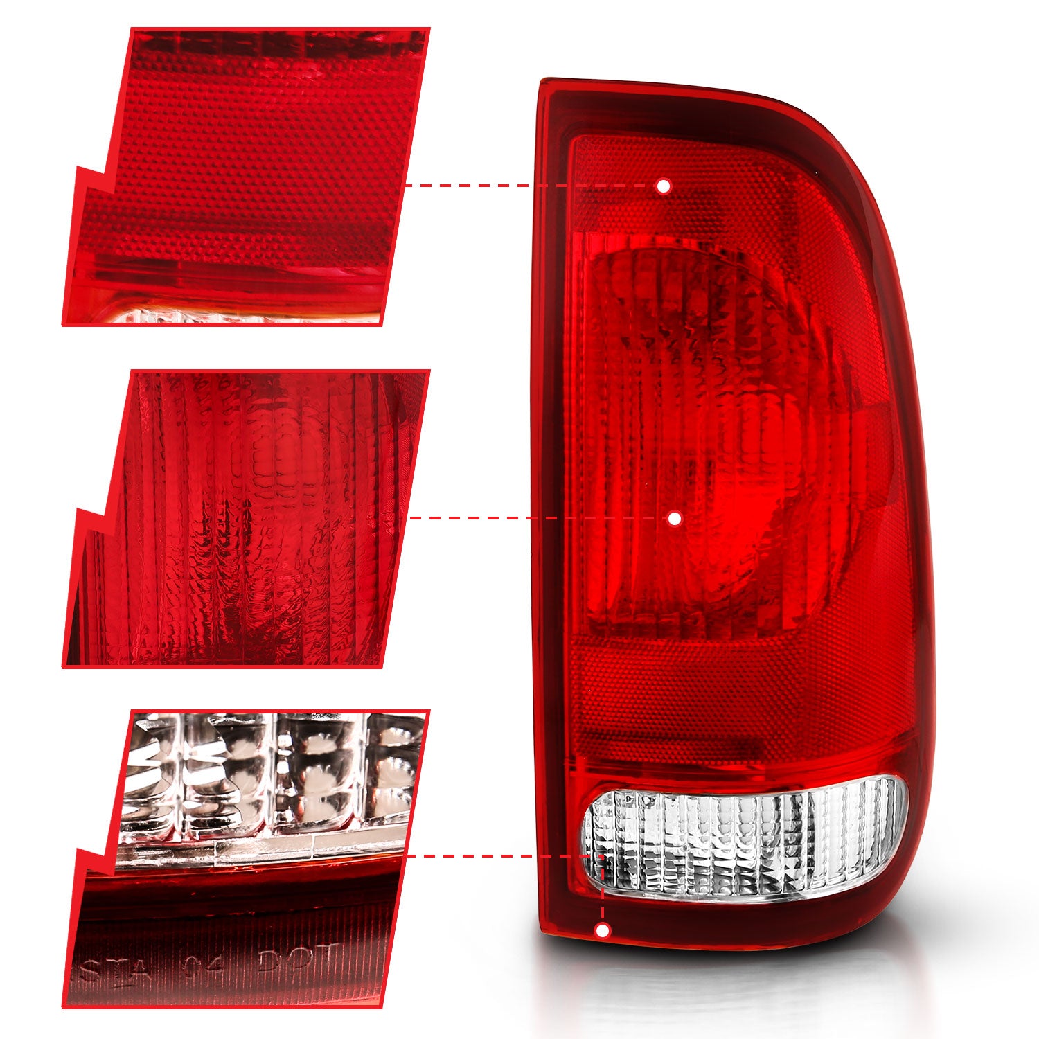 ANZO USA 311307 - Tail Light Set