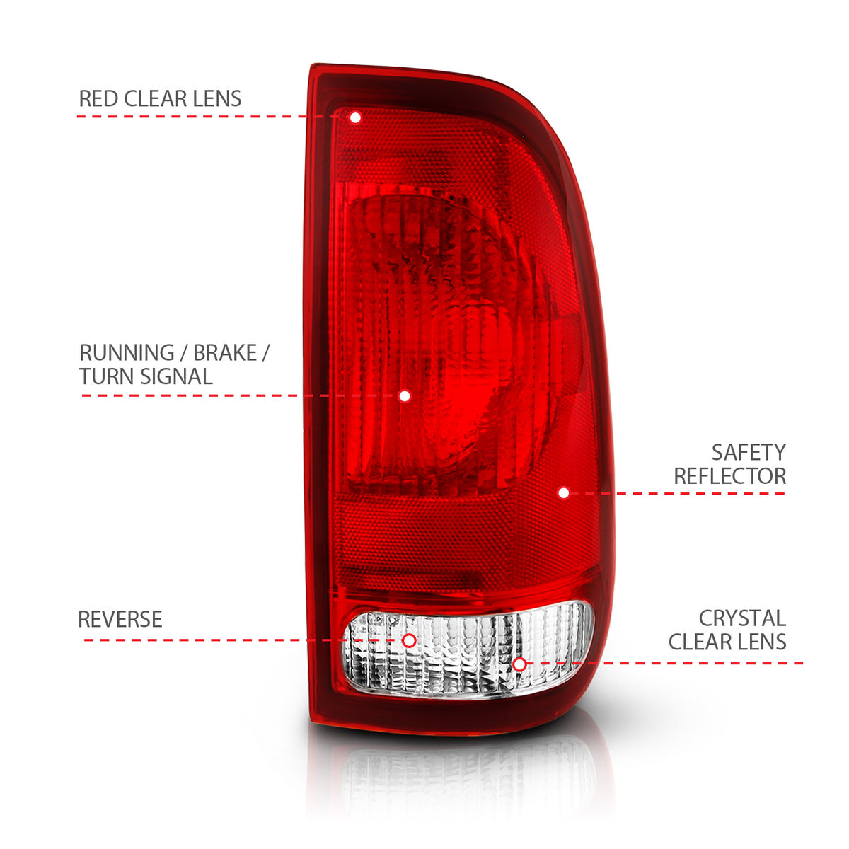 ANZO USA 311307 - Tail Light Set