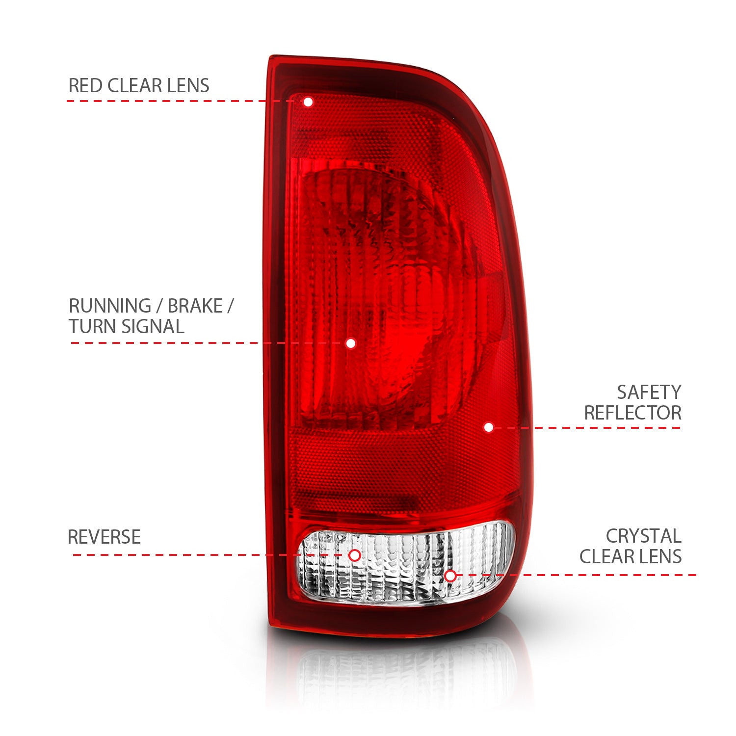 ANZO USA 311307 - Tail Light Set