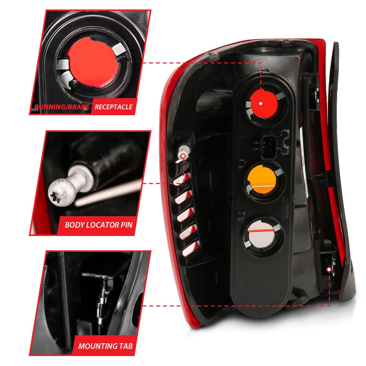 ANZO USA 311308 - Tail Light Set