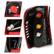ANZO USA Electrical Lighting and Body ANZO USA 311308 Tail Light Set