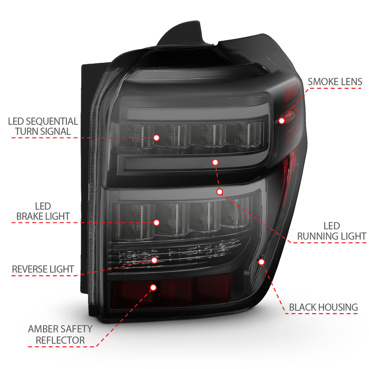 ANZO USA 311312 - Tail Light Set