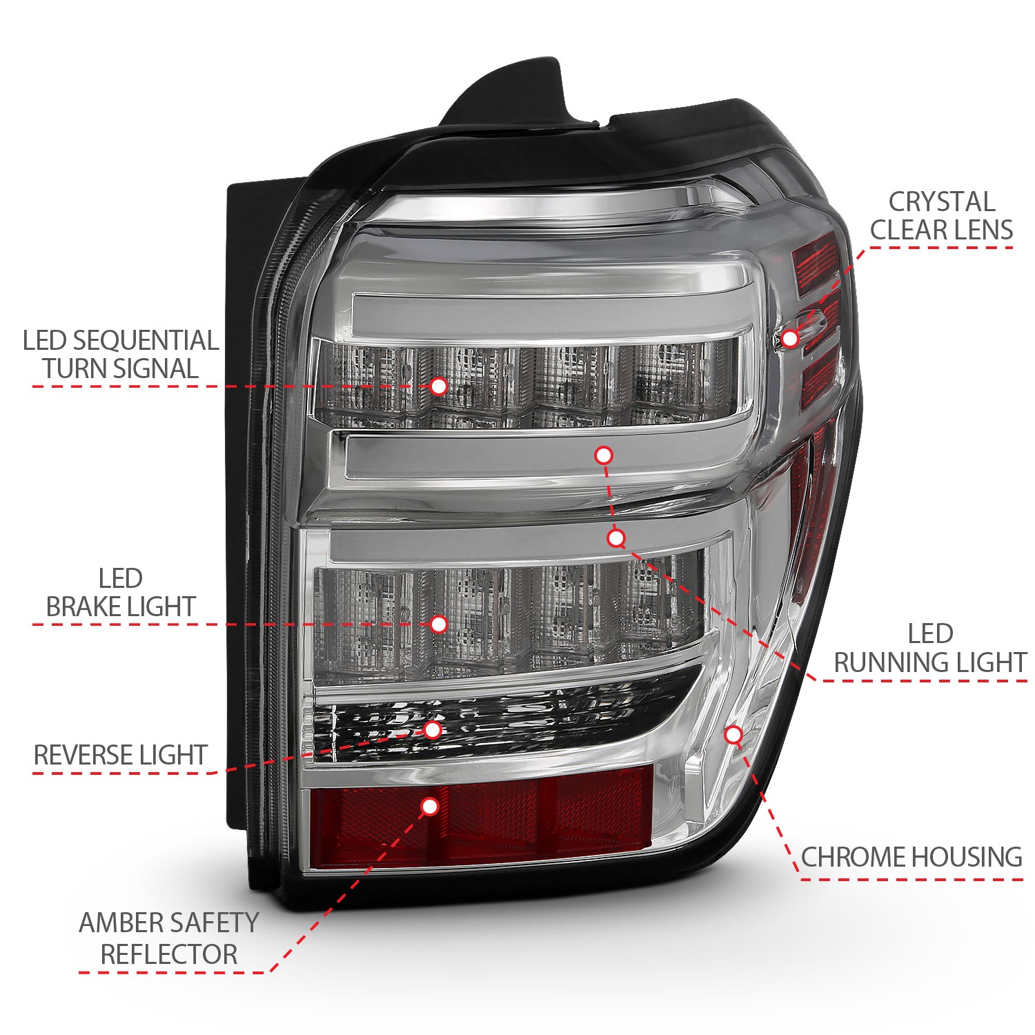 ANZO USA 311313 - Tail Light Set
