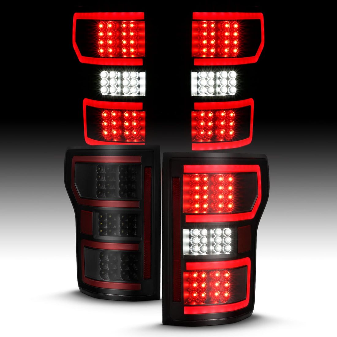 ANZO USA Electrical Lighting and Body ANZO USA 311314 Tail Light Set