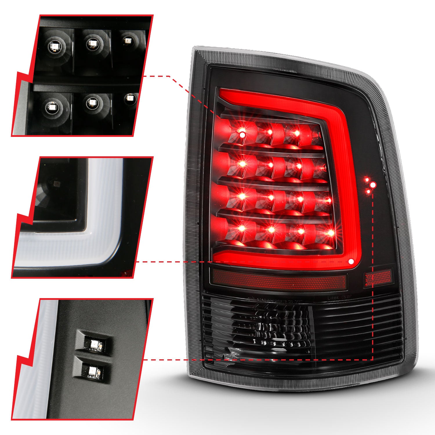 ANZO USA 311318 - Tail Light Set