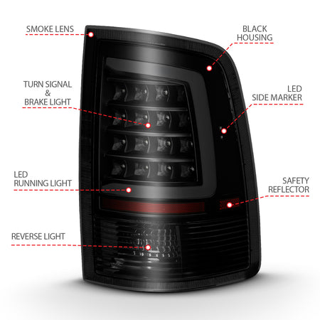 ANZO USA 311319 - Tail Light Set