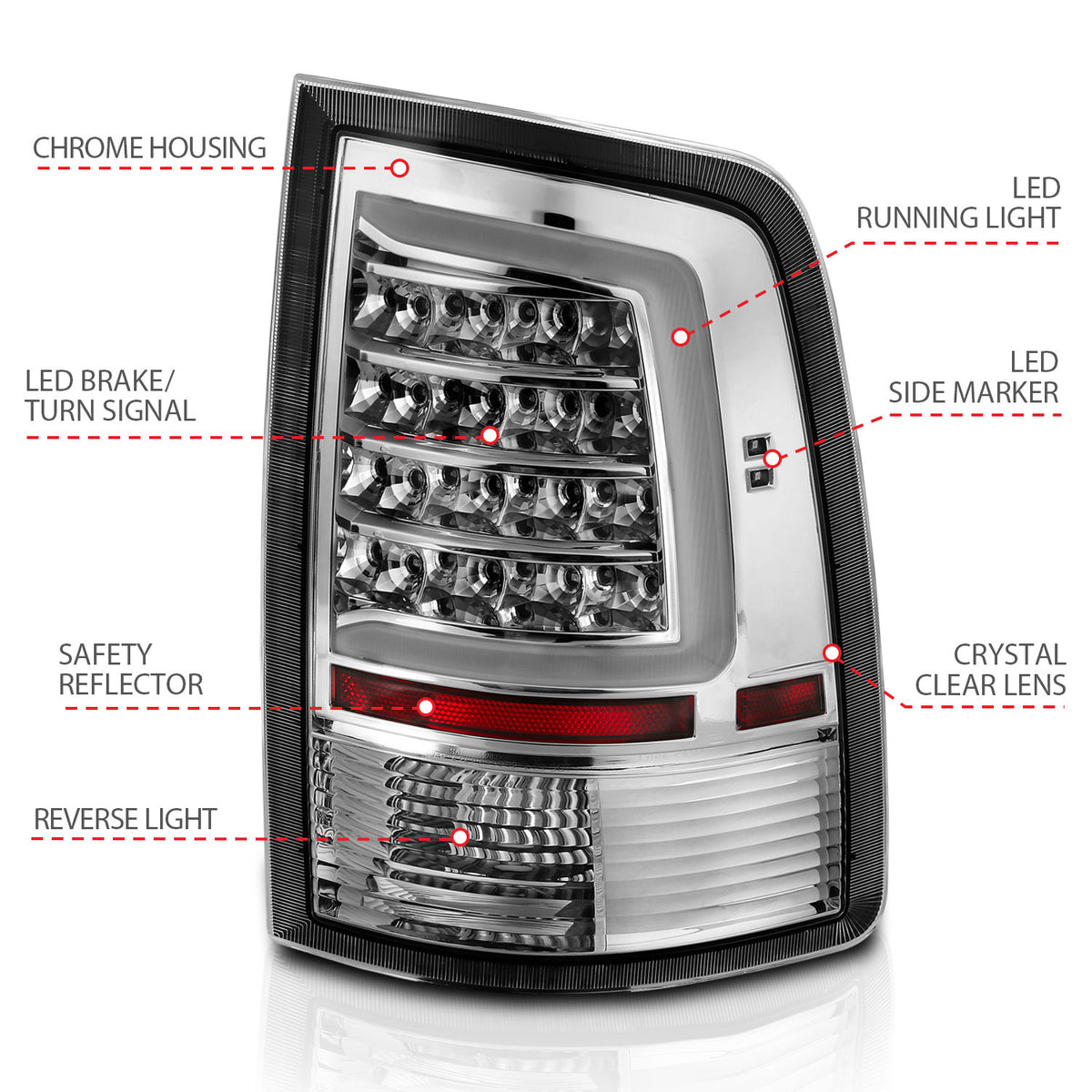 ANZO USA 311320 - Tail Light Set