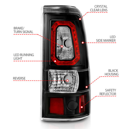 ANZO USA 311324 - Tail Light Set