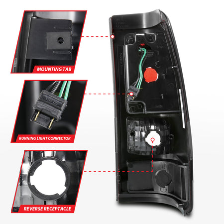 ANZO USA 311325 - Tail Light Set